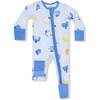 Convertible Romper, Hanukkah Blue - Rompers - 1 - thumbnail