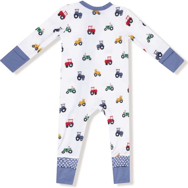 Convertible Romper, Mini Tractors - Rompers - 2
