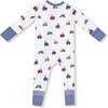 Convertible Romper, Mini Tractors - Rompers - 2