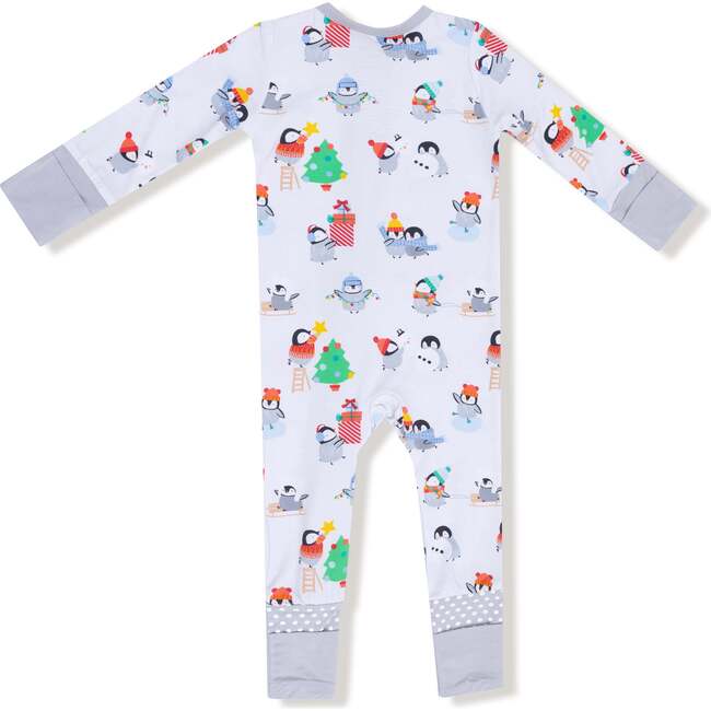 Convertible Romper, Holiday Penguins - Rompers - 2