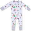 Convertible Romper, Holiday Penguins - Rompers - 2