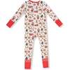 Convertible Romper, Cowboy Christmas Cookies - Rompers - 2