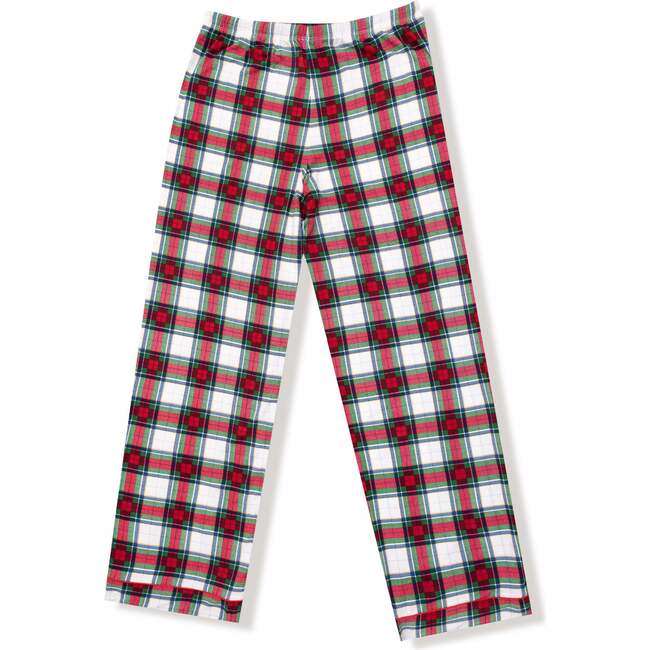 Adult Pant with Pockets and Piping, Holiday Plaid - Pajamas - 2