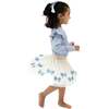 Blue Bow Tutu Skirt, Romi Floral - Tutus - 2
