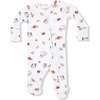 2 Way Zipper Footie, Little Farm - Footie Pajamas - 1 - thumbnail