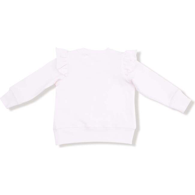Bow Ruffle Sweatshirt, French Terry Pretty Bows - Sweatshirts - 3