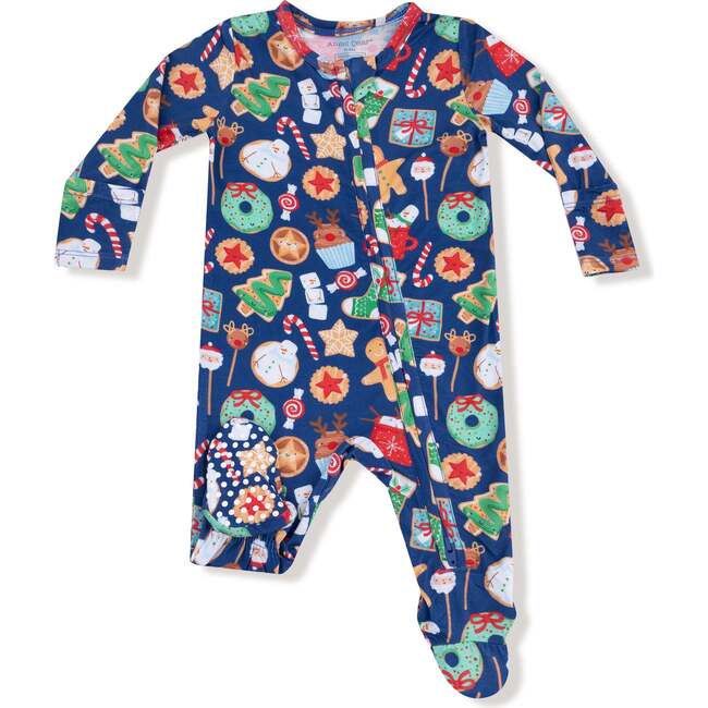 2 Way Zipper Footie, Christmas Treats