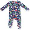 2 Way Zipper Footie, Christmas Treats - Footie Pajamas - 2