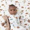 2 Way Zipper Footie, Sweet Brown Bears - Footie Pajamas - 2