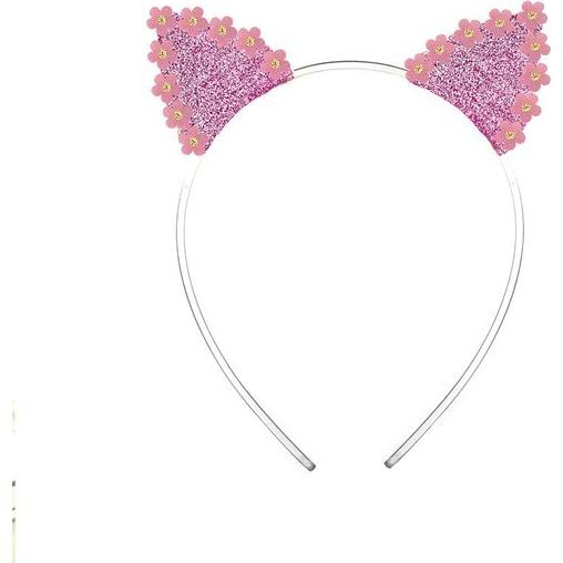 Daisy Cat Ears Pink Headband