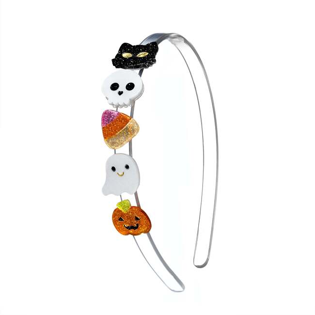 Glitter Skull Ghost Fun Headband