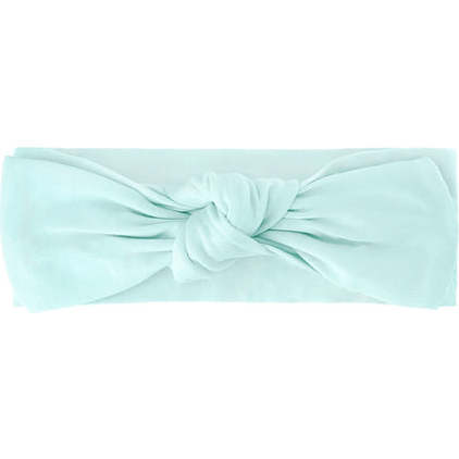 Bamboo Solid Headband, Pastel Mint Ice - Headbands - 1