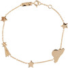 Women's Stargazer Bracelet, Gold Plated - Bracelets - 1 - thumbnail