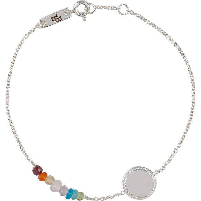 Women's She's A Rainbow Bracelet, Silver - Bracelets - 1