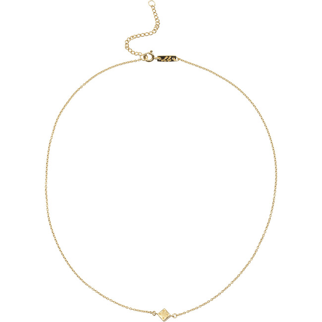 Women's Play Necklace, Gold Dice - Necklaces - 3
