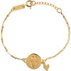 Women's You Make Me So Happy Bracelet, Gold Plated - Bracelets - 1 - thumbnail