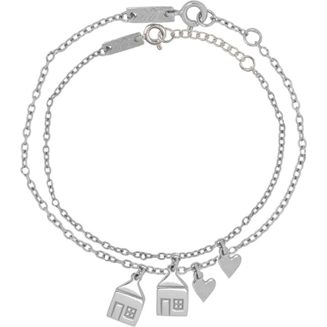 Mommy & Me Home Is Where The Heart Is Set, Silver