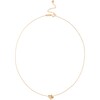 Our Hearts Beat As One Necklace, Gold Plated - Necklaces - 1 - thumbnail