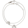 You Color My World Like A Rainbow Set, Silver - Bracelets - 1 - thumbnail