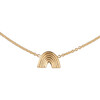 You Color My World Like A Rainbow Necklace, Gold Plated - Necklaces - 2
