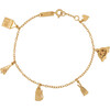 Women's This Is Us Mother Family Bracelet, Gold Plated - Bracelets - 1 - thumbnail