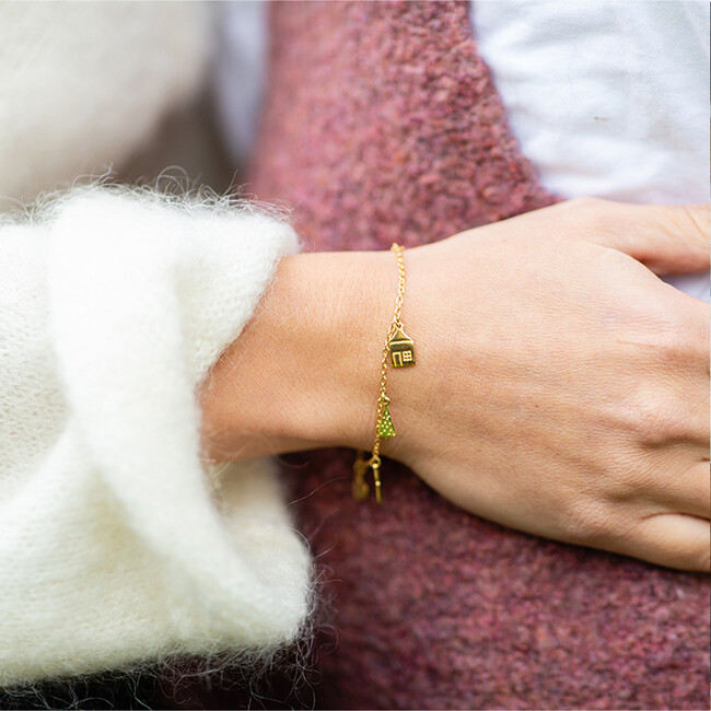 Women's This Is Us Mother Family Bracelet, Gold Plated - Bracelets - 2