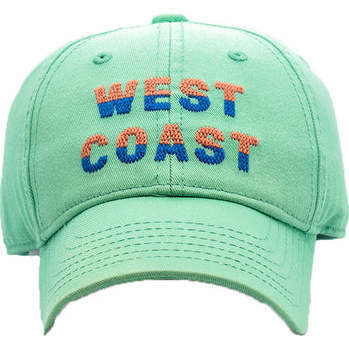 West Coast Baseball Hat, Keys Green