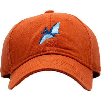Pterodactyl Baseball Hat, Persimmon