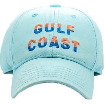 Gulf Coast Baseball Hat, Aqua