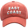 East Coast Baseball Hat, New England Red - Hats - 1 - thumbnail