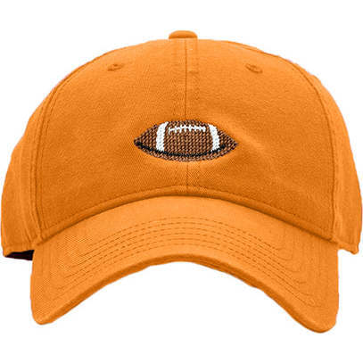 Football Baseball Hat, Persimmon