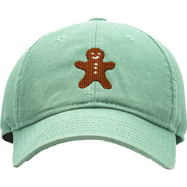 Gingerbread Man Baseball Hat, Mint