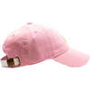 Cupcake Baseball Hat, Light Pink - Hats - 2