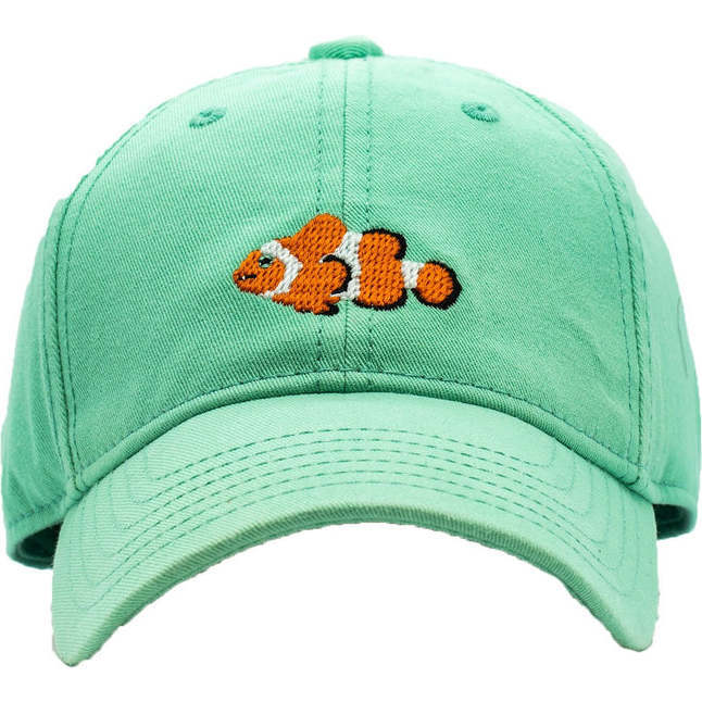 Clownfish Baseball Hat, Keys Green