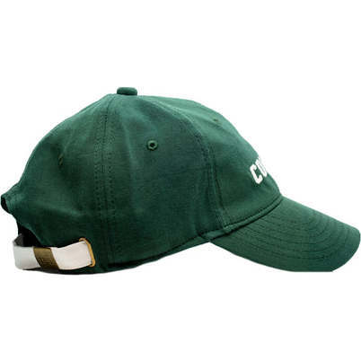 College Baseball Hat, Tee Green