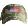 American Flag Baseball Hat, Camo - Hats - 3