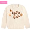 Hello Fall Women's Sweater, Natural - Sweatshirts - 1 - thumbnail
