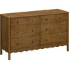 Swell 6-Drawer Assembled Dresser in Natural Walnut - Dressers - 1 - thumbnail