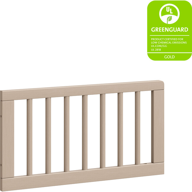 Toddler Bed Conversion Kit in Washed Pine - Beds - 3