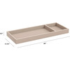 Universal Wide Removable Changing Tray in Washed Pine - Changing Tables - 4