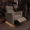 Willa Pro Power Glider Recliner w/ Power Lumbar in Performance Cream Eco-Weave - Glider - 6