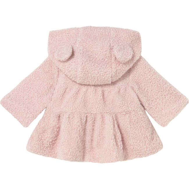 Newborn Girl Zip Sweatshirt, Pink - Sweatshirts - 2