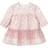 Newborn Girl Tulle Dress, Pink - Dresses - 1 - thumbnail
