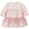 Newborn Girl Tulle Dress, Pink - Dresses - 2