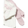 Newborn Girl Pants and Sweater Set, Pink - Mixed Apparel Set - 3