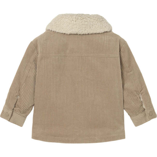 Baby Unisex Corduroy Coat, Brown