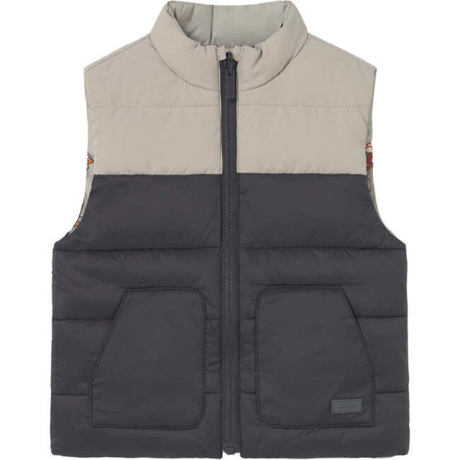 Baby Reversible Vest, Blue