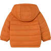 Baby Soft Coat, Orange - Coats - 2 - thumbnail