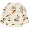 Baby Printed Sweatshirt, Beige - Sweatshirts - 3
