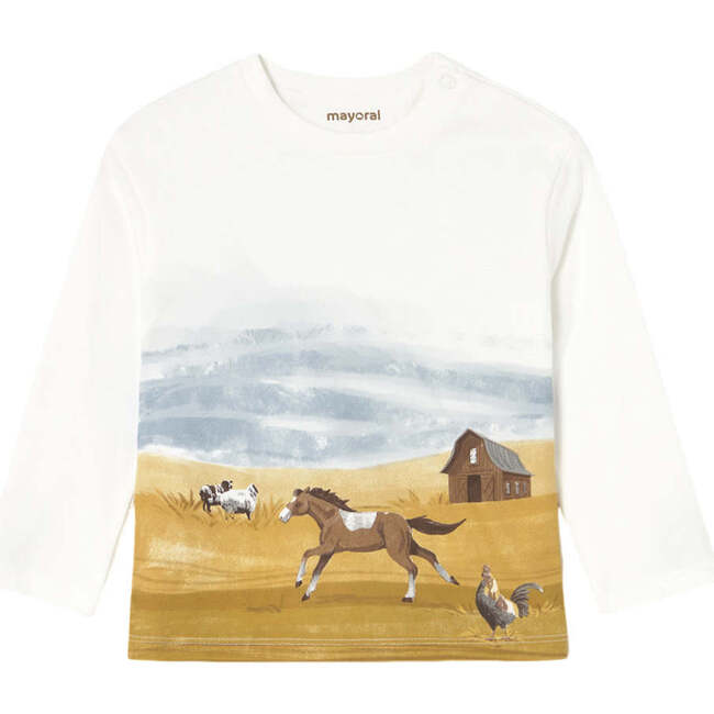 Baby Landscape T-Shirt, White